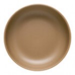 Libbey Driftstone 17 oz. Sand Satin Matte Porcelain Low Bowl - Sample