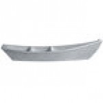 G.E.T. Enterprises BT320G Bugambilia 3.6 Qt. Classic Textured Finish Gray Granite Resin-Coated Aluminum Deep Boat with Dividers G.E.T. Enterprises BT320G Bugambilia 3.6 Qt. Classic Textured Finish Gray Granite Resin-Coated Aluminum Deep Boat with Dividers