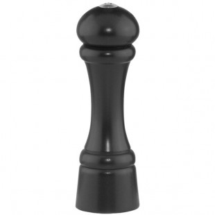 Chef Specialties 08355 Professional Series Customizable Windsor Ebony Finish Salt / Pepper Shaker - 8 Chef Specialties 08355 Professional Series Customizable Windsor Ebony Finish Salt / Pepper Shaker - 8