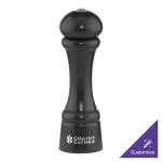 Chef Specialties 08355 Professional Series Customizable Windsor Ebony Finish Salt / Pepper Shaker - 8 Chef Specialties 08355 Professional Series Customizable Windsor Ebony Finish Salt / Pepper Shaker - 8