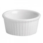 Hall China from Steelite International HL8290ABWA Bright White 2 oz. Flared China Ramekin - 36/Case Hall China from Steelite International HL8290ABWA Bright White 2 oz. Flared China Ramekin - 36/Case