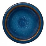 Ariane Splash Denim 1.62 oz. Blue and Brown Round Tapered Porcelain Ramekin - 12/Case Ariane Splash Denim 1.62 oz. Blue and Brown Round Tapered Porcelain Ramekin - 12/Case