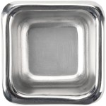 American Metalcraft SSC15 1.5 oz. Stainless Steel Square Sauce Cup - 12/Case