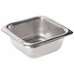 American Metalcraft SSC15 1.5 oz. Stainless Steel Square Sauce Cup - 12/Case