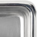 American Metalcraft SSC15 1.5 oz. Stainless Steel Square Sauce Cup - 12/Case