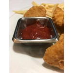 American Metalcraft SSC15 1.5 oz. Stainless Steel Square Sauce Cup - 12/Case