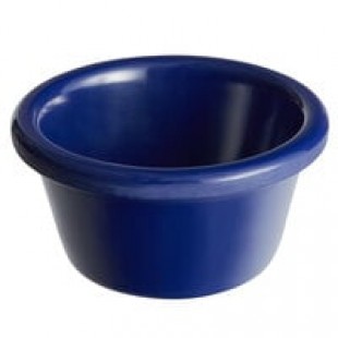 Acopa 2 oz. Blue Fluted Melamine Ramekin - 12/Case