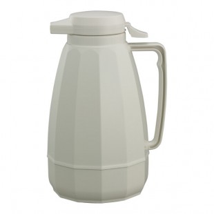 Service Ideas New Generation 33.8 oz. White ABS Plastic Insulated Coffee Carafe / Server NG101WH