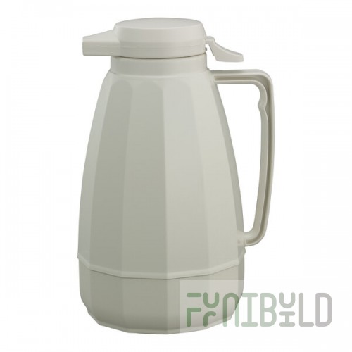 Service Ideas New Generation 33.8 oz. White ABS Plastic Insulated Coffee Carafe / Server NG101WH