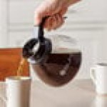 Bunn 42400.0101 64 oz. Glass Decanter with Black Handle