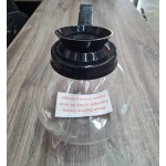 Bunn 42400.0101 64 oz. Glass Decanter with Black Handle