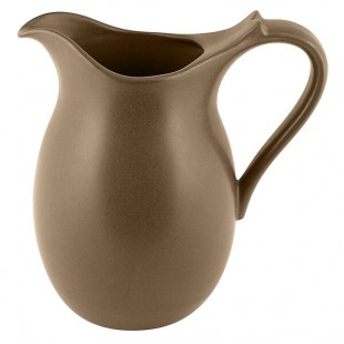 RAK Porcelain Genesis Mat 20.30 oz. Crust Porcelain Jug - 4/Case RAK Porcelain Genesis Mat 20.30 oz. Crust Porcelain Jug - 4/Case