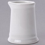 Tuxton BWN-150 17 oz. White Oval China Rarebit - 12/Case