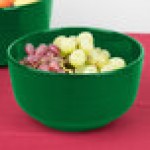 TableCraft CW3170GN 3.5 Qt. Green Cast Aluminum Fruit Bowl