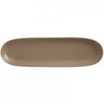 Libbey DRI-4-S Driftstone 38 oz. Sand Satin Matte Porcelain Coupe Bowl - 12/Case