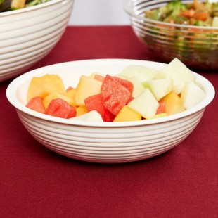 Cambro RSB8CW148 1.65 Qt. White Camwear® Round Ribbed Bowl Cambro RSB8CW148 1.65 Qt. White Camwear® Round Ribbed Bowl