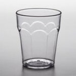 Choice 12 oz. Green Plastic Paneled Tumbler - 12/Pack Choice 12 oz. Green Plastic Paneled Tumbler - 12/Pack