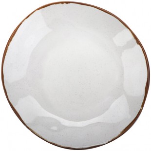 GET B-43-RM Rustic Mill 28 oz. Glazed Irregular Melamine Bowl - 12/Case