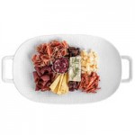 Cal-Mil Sedona 29 oz. Textured White Coupe Melamine Bowl Cal-Mil Sedona 29 oz. Textured White Coupe Melamine Bowl