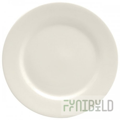 Oneida Buffalo Cream White Ware by 1880 Hospitality F9010000151 10 1/2
