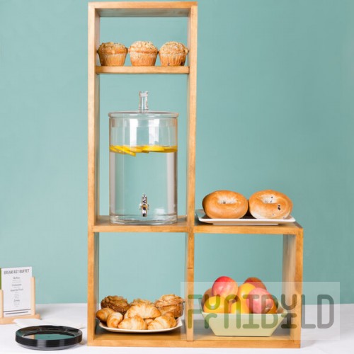 Cal-Mil 1933-99 Madera Rustic Pine Building Blocks System - 38