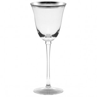 10 Strawberry Street Windsor 6 oz. Silver Band White Wine Glass - 4/Pack 10 Strawberry Street Windsor 6 oz. Silver Band White Wine Glass - 4/Pack
