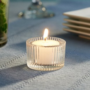 Leola Candle 10 Hour White Votive Candle - 72/Pack