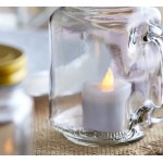 Acopa 16 oz. Mason Candle Holder with Handle & Lid - 12/Pack Acopa 16 oz. Mason Candle Holder with Handle & Lid - 12/Pack