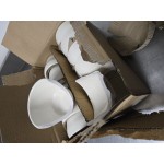 Acopa 6 oz. Ivory (American White) Rolled Edge Stoneware Bouillon Cup - 36/Case Acopa 6 oz. Ivory (American White) Rolled Edge Stoneware Bouillon Cup - 36/Case