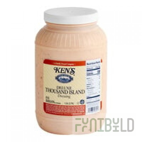AAK Select Recipe 1 Gallon Thousand Island Dressing - 4/Case