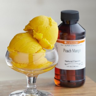 LorAnn Oils 4 fl. oz. All-Natural Peach Mango Super Strength Flavor LorAnn Oils 4 fl. oz. All-Natural Peach Mango Super Strength Flavor