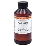 LorAnn Oils 4 fl. oz. All-Natural Peach Mango Super Strength Flavor