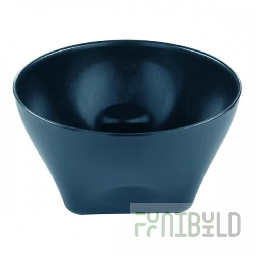 Dinex DX9300B50 Tropez 9 oz. Dark Blue High-Temp Convection Bowl - 48/Case