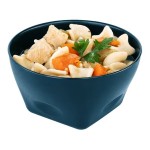 Dinex DX9300B50 Tropez 9 oz. Dark Blue High-Temp Convection Bowl - 48/Case