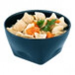 Dinex DX9300B50 Tropez 9 oz. Dark Blue High-Temp Convection Bowl - 48/Case