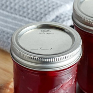 Ball 30000 Regular Mouth Lids and Bands for Canning Jars - 12/Pack