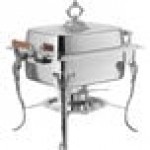 Vollrath 46501 4 Qt. Orion Lift-Off Small Oval Chafer