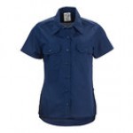 Mercer Culinary Metro Edge Women's Khaki Short Sleeve Brewer / Work Shirt - 2XL Mercer Culinary Metro Edge Women's Khaki Short Sleeve Brewer / Work Shirt - 2XL