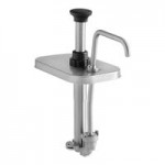 ServSense Triple 2 Qt. Stainless Steel Condiment Dispenser - 3 Plastic Pumps, 1 oz. Portions ServSense Triple 2 Qt. Stainless Steel Condiment Dispenser - 3 Plastic Pumps, 1 oz. Portions
