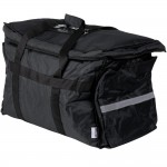 CaterGator Dash Customizable Black Nylon Heavy-Duty Insulated Soft-Sided Food Delivery Bag / Pan Carrier - Holds (6) 2 1/2 CaterGator Dash Customizable Black Nylon Heavy-Duty Insulated Soft-Sided Food Delivery Bag / Pan Carrier - Holds (6) 2 1/2