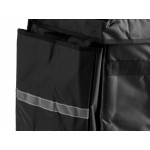 CaterGator Dash Customizable Black Nylon Heavy-Duty Insulated Soft-Sided Food Delivery Bag / Pan Carrier - Holds (6) 2 1/2 CaterGator Dash Customizable Black Nylon Heavy-Duty Insulated Soft-Sided Food Delivery Bag / Pan Carrier - Holds (6) 2 1/2