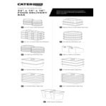 CaterGator Dash Customizable Black Nylon Heavy-Duty Insulated Soft-Sided Food Delivery Bag / Pan Carrier - Holds (6) 2 1/2 CaterGator Dash Customizable Black Nylon Heavy-Duty Insulated Soft-Sided Food Delivery Bag / Pan Carrier - Holds (6) 2 1/2