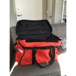 CaterGator Dash Customizable Black Nylon Heavy-Duty Insulated Soft-Sided Food Delivery Bag / Pan Carrier - Holds (6) 2 1/2 CaterGator Dash Customizable Black Nylon Heavy-Duty Insulated Soft-Sided Food Delivery Bag / Pan Carrier - Holds (6) 2 1/2