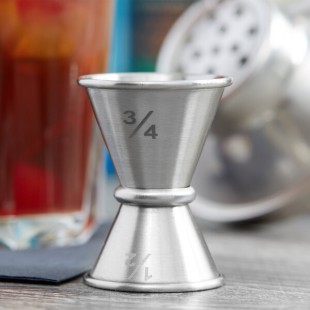 American Metalcraft JG2 0.5 oz. & 0.75 oz. Stainless Steel Japanese Style Jigger American Metalcraft JG2 0.5 oz. & 0.75 oz. Stainless Steel Japanese Style Jigger