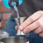 American Metalcraft JG2 0.5 oz. & 0.75 oz. Stainless Steel Japanese Style Jigger