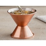 Acopa 0.5 oz. & 1 oz. Copper Classic Jigger