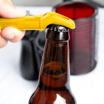 Franmara 3010-39 Traveler's Yellow Customizable Plastic Corkscrew and Bottle Opener