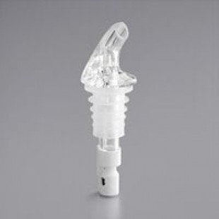 Choice 2 oz. 3-Ball Measured Liquor Pourer with Collar - 12/Pack