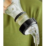 Choice 2 oz. 3-Ball Measured Liquor Pourer with Collar - 12/Pack