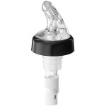 Choice 2 oz. 3-Ball Measured Liquor Pourer with Collar - 12/Pack